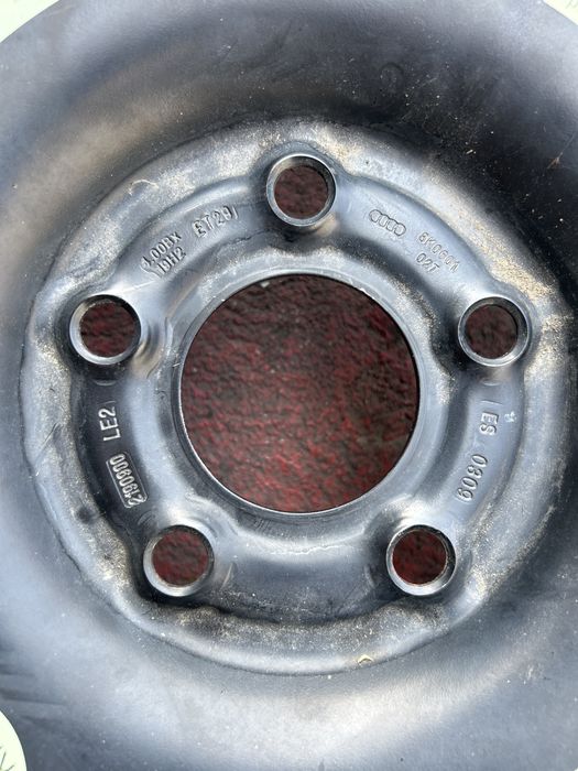 Roata rezerva slim R19 Audi a4 b8 , A5 ,A7 , Q5 etc 5x112 -66.6 butuc