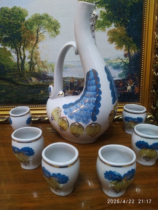 Фарфоровый набор Птица