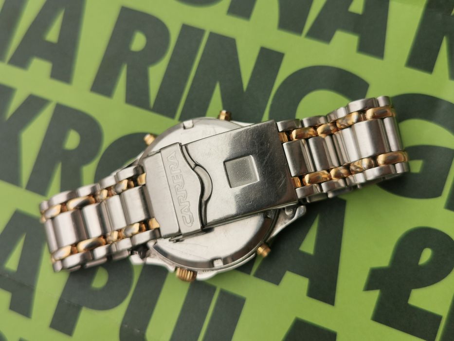 Ceas Carerra vintage mecanism rar swiss