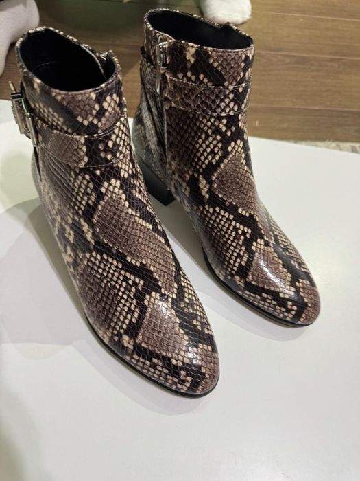 Полусапожки кожаные