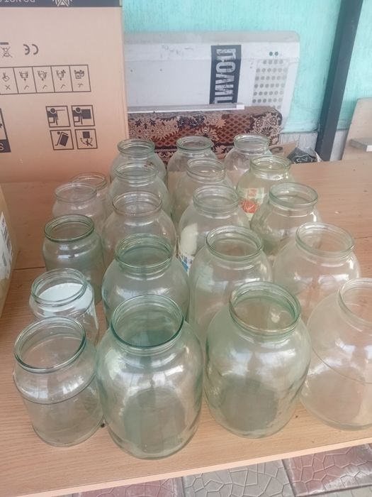 Продам  банки стеклянные