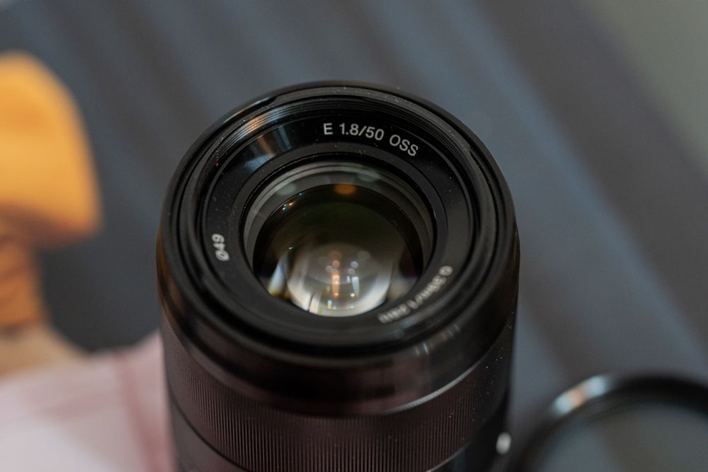 Sony 50mm F1.8 OSS negru montura Sony E