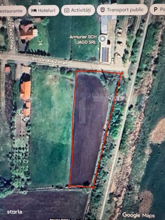 Teren intravilan 35 arii opurtunitate investitie. Reghin