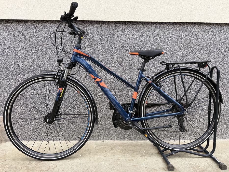 Алуминиев велосипед Raymon 28” | Shimano | амортисьор | КАТО НОВ