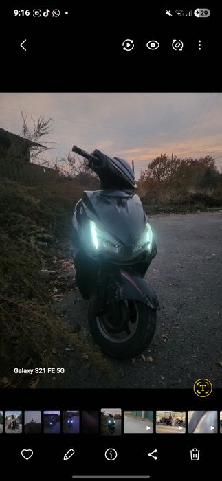 Мопед м8 про 180куб беннали