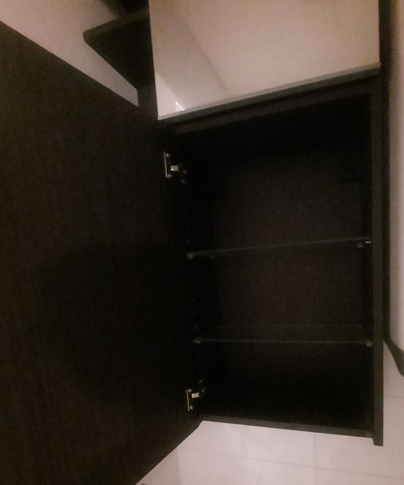 Шкафове с етажерки - венге