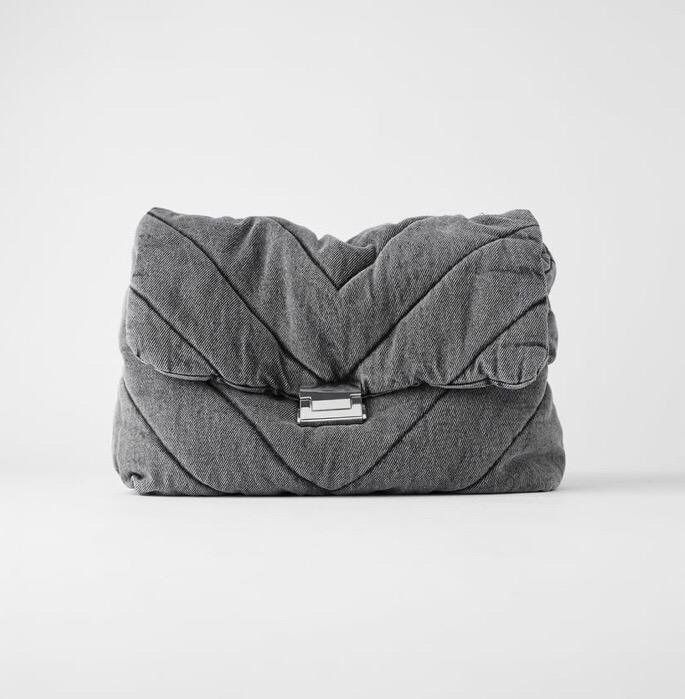 Джинсовая сумка zara