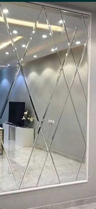 Rombik tosh oyna zerkala dush kabin o'rnatib beramiz