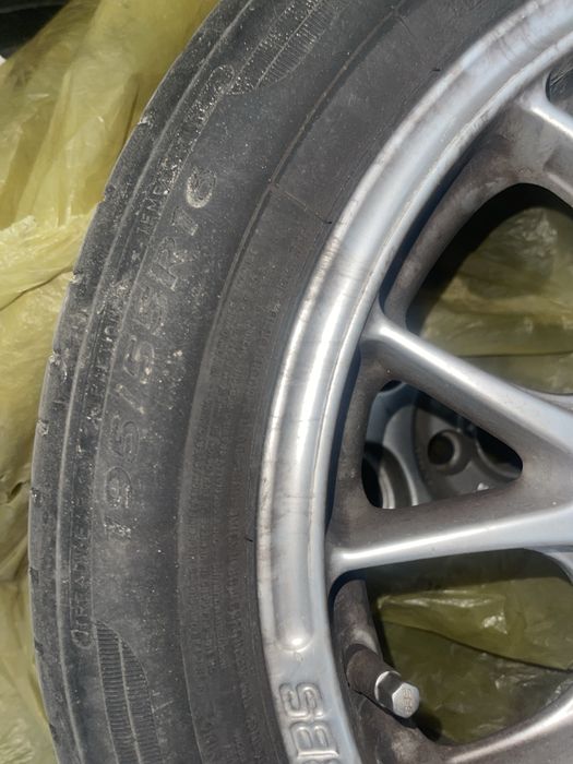 Jante BBS + cauciucuri Dunlop