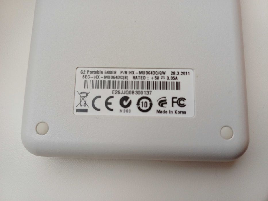 HDD extern Samsung 640GB