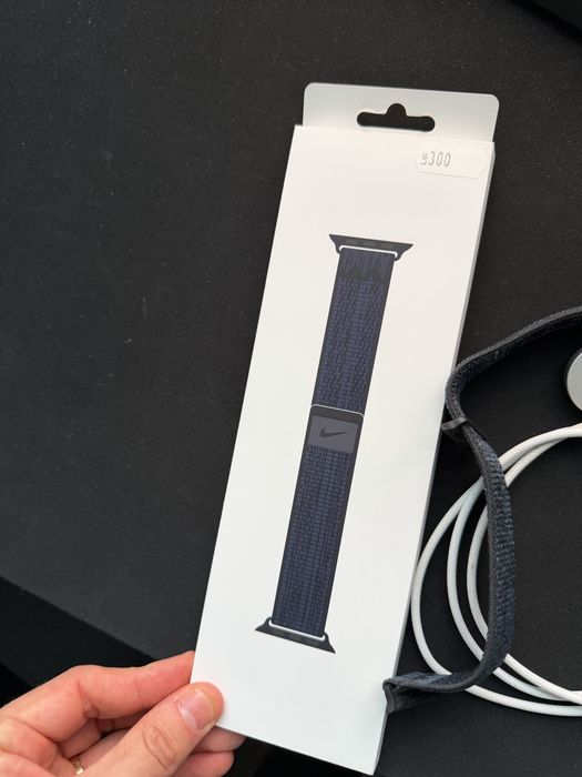 Incarcator Apple Watch USB-C + Curea 42mm Nike Sport Loop si Silicon