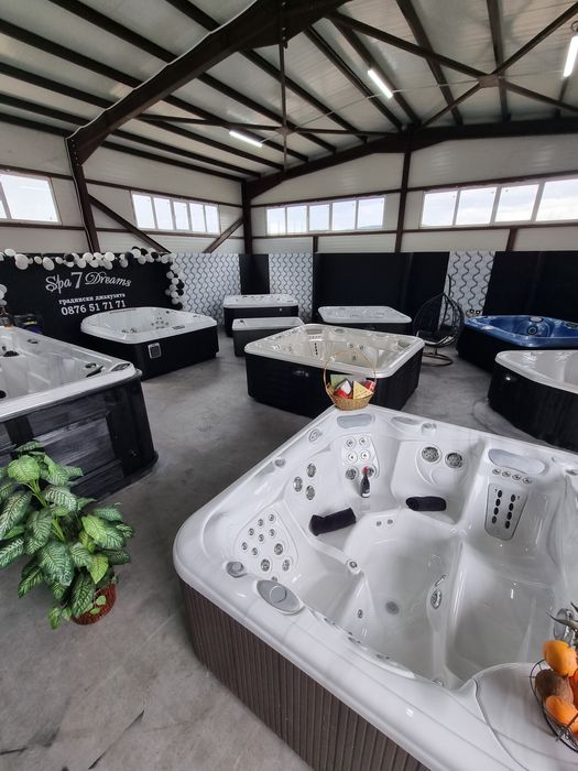 Градински джакузита от 3000 евро  доставка до Гърция