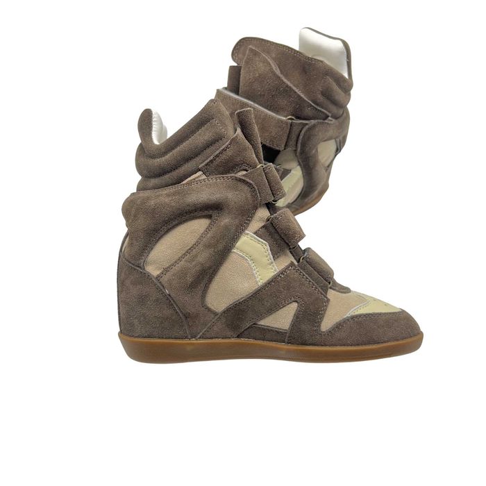 Sneaker Wedge Isabel Marant Khaki - Mărimi 35-41 - Cutie inclusă