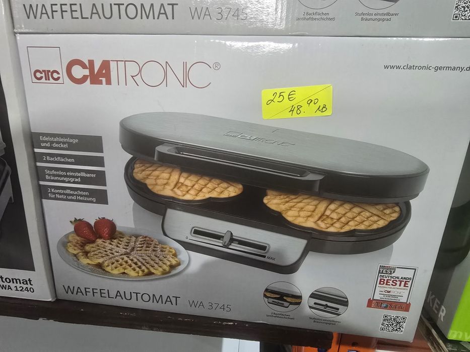 Нов гофретник Clatronic WA 3745