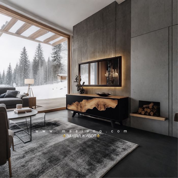 Шкаф с епоксидна смола | Комод | Скрин | Контрабюфет | Гардероб| Масив