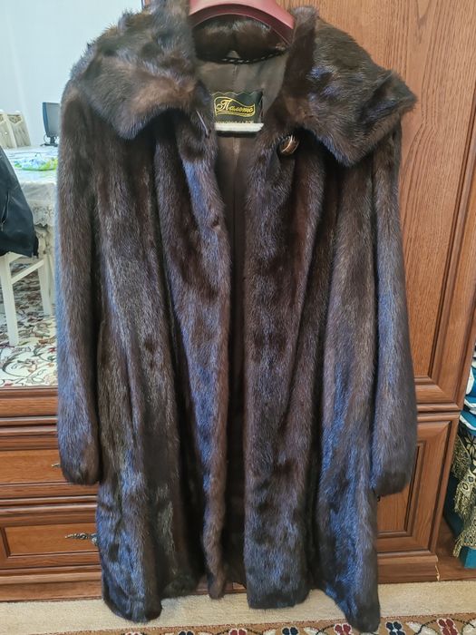 Шуба норка натуральная