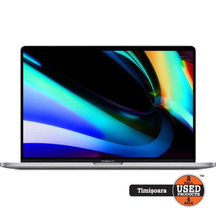 Apple MacBook PRO 16 2019 A2141, i7 2.6 GHz, 16 Gb | UsedProducts.Ro