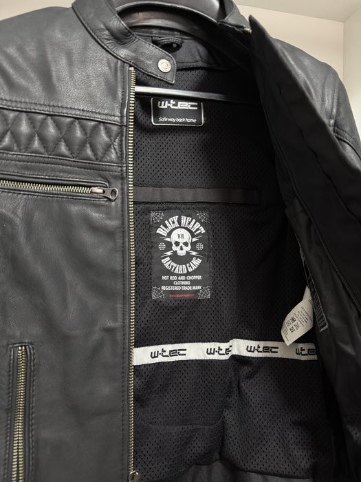 Geaca dama moto piele W-TEC marime S