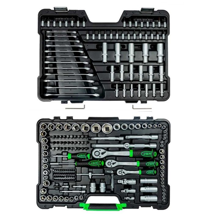 Trusa scule 216 pcs JBM Spania.Trusa tubulare 216.Trusa chei 216.