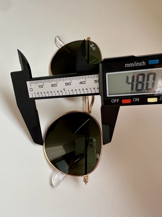 Ray-Ban RB3447 Round Metal Като нови