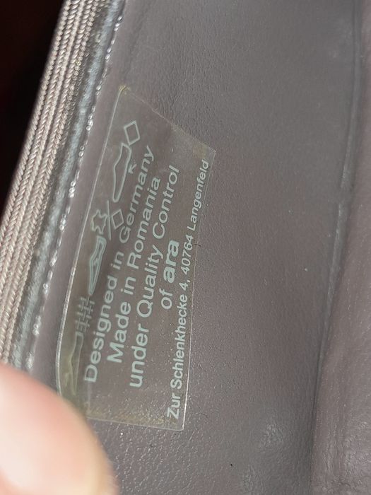 Pantofi piele nr 42, pt. femei