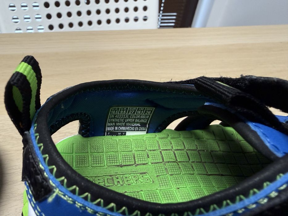 Сандали Skechers 27+чехли 28