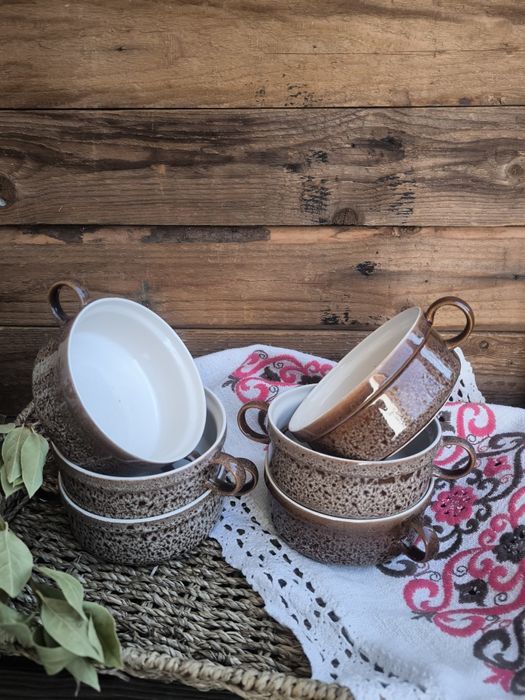 Купички с две дръжки 6 броя