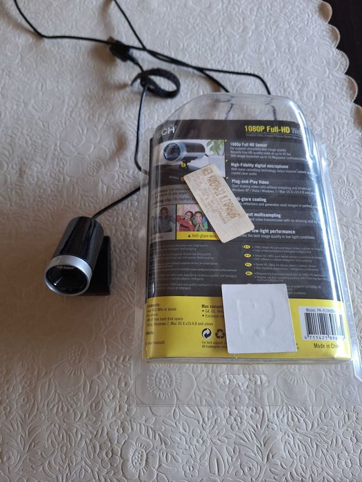 WEB Камера A4TECH PK-910H HD WEB /камера с микрофон/, безупречна,