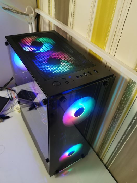 Unitate PC Gaming Ryzen 5 PRO 4650G, 16 GB RAM , rx 5700 xt, 512GB SSD