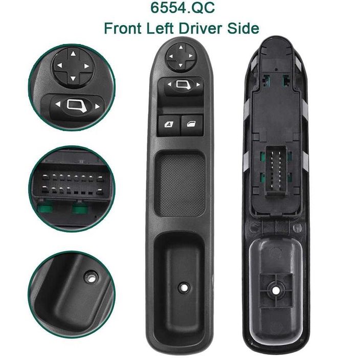 Панел бутони ел.стъкла Peugeot 207 , 807 Citroen C3  C5 C8 2001г-2016г