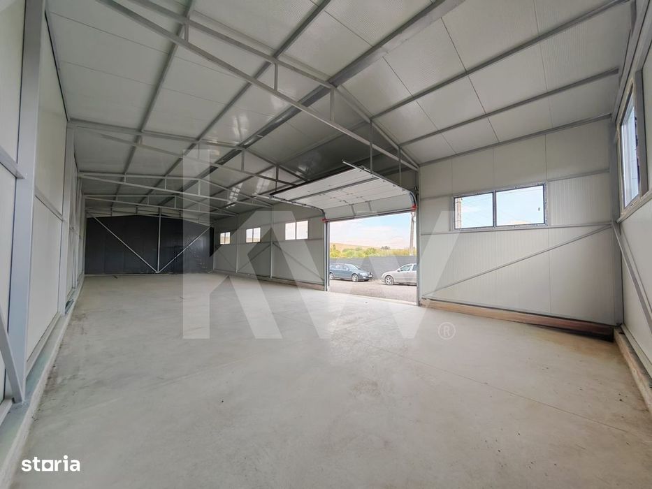 Hala industriala noua de inchiriat – 176 mp utili, periferie Sibiu -