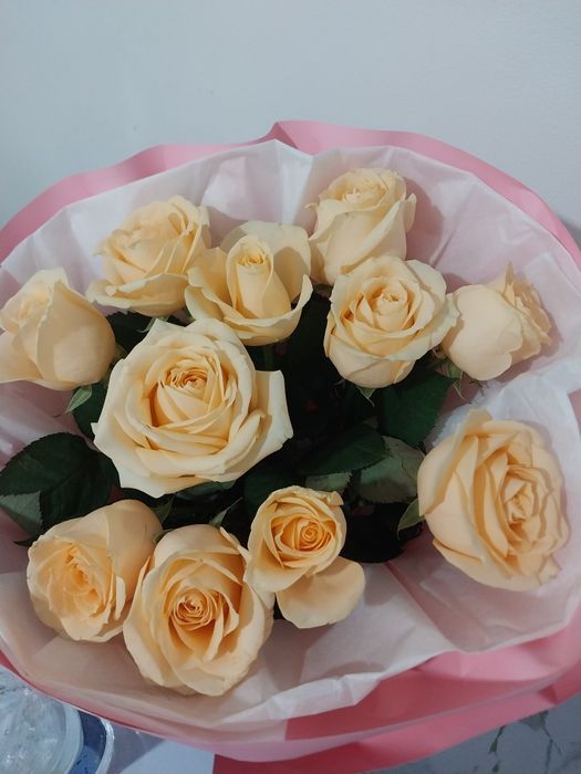 Букет свежих роз!