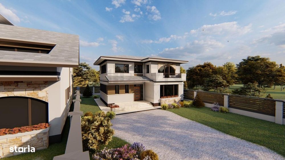 Vila 5 Camere Crevedia Teren 500Mp