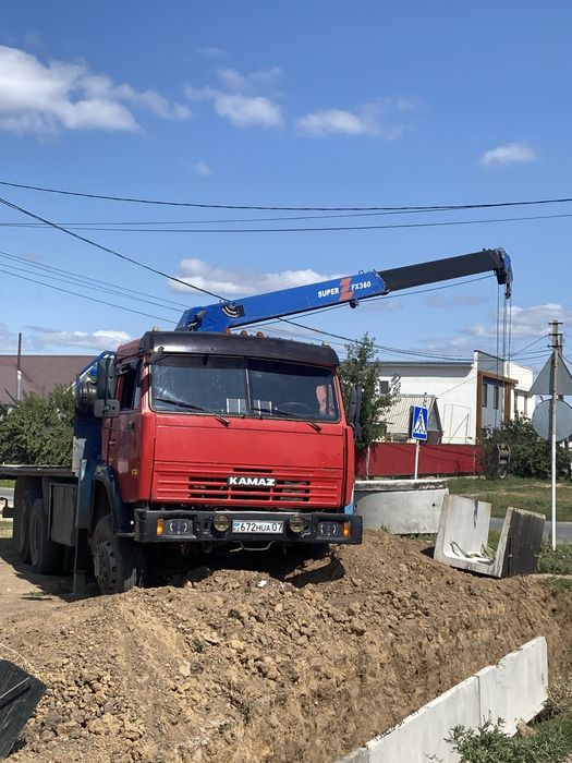 Услуги манипулятора камаз