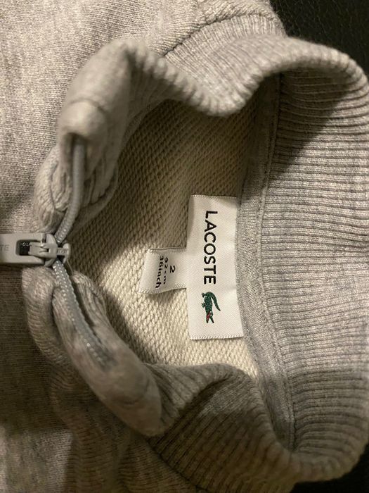 Детски сив анорак / горница Lacoste