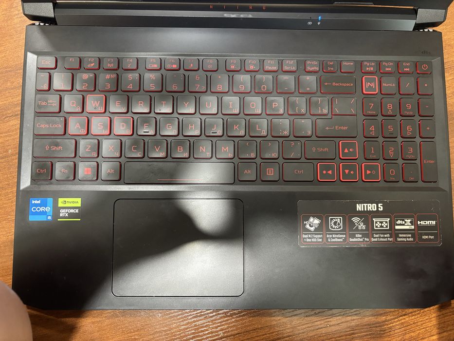 Acer nitro 5 пользовался