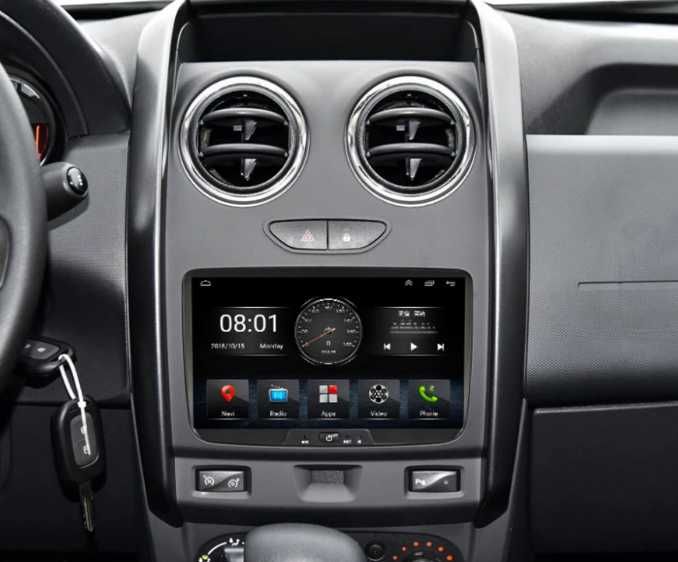 9-инчова мултимедия Dacia Duster Dokker Logan Lodgy Sandero(2012–2021)