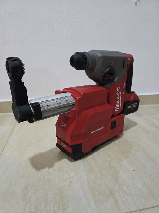 Rotopercutor Milwaukee M18 FH cu aspirator  M18 CDEX