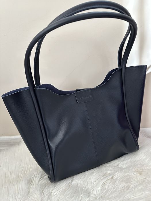 Синя дамска чанта