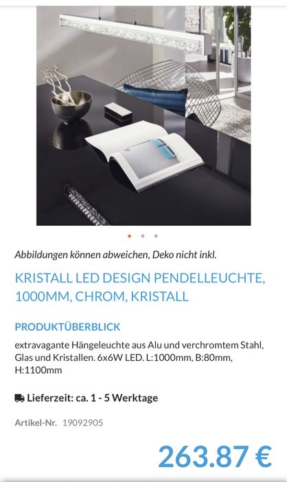 Lustră LED dimabilă pe cablu Eglo