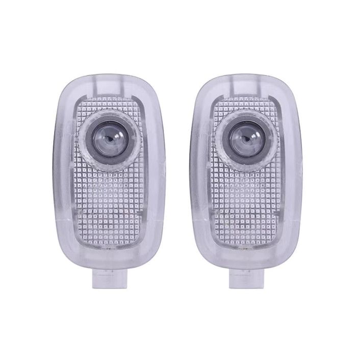 Плафон 2 бр. LED лампа за врати 3126-BZ1 на кола с проектор лого за Me