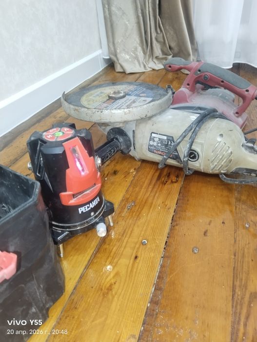 Болгарка,уровень.