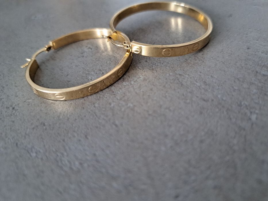 Серьги конго Cartier