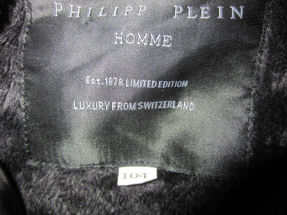 Geaca copil Philipp Plein,masura 104,gluga, stare f.buna, Italia