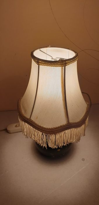 Accesoriu decorațiune lampa vintage colectie sticla Franța 1940