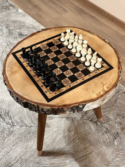 Masa de sah handmade