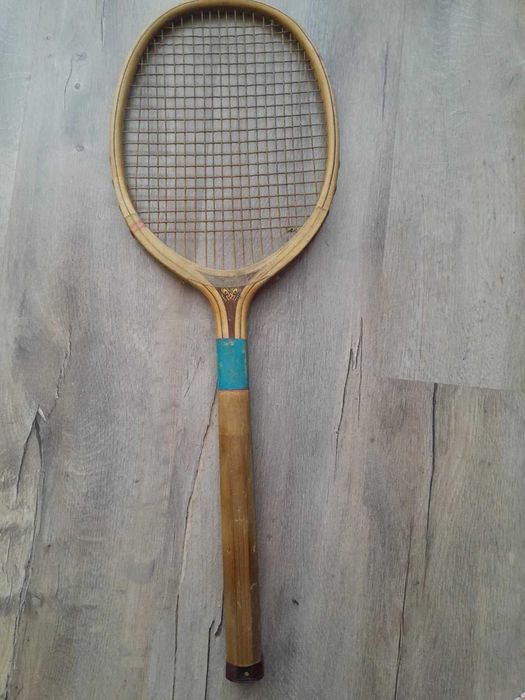 Racheta tenis de camp din lemn Bancroft Winner veche antica 1900