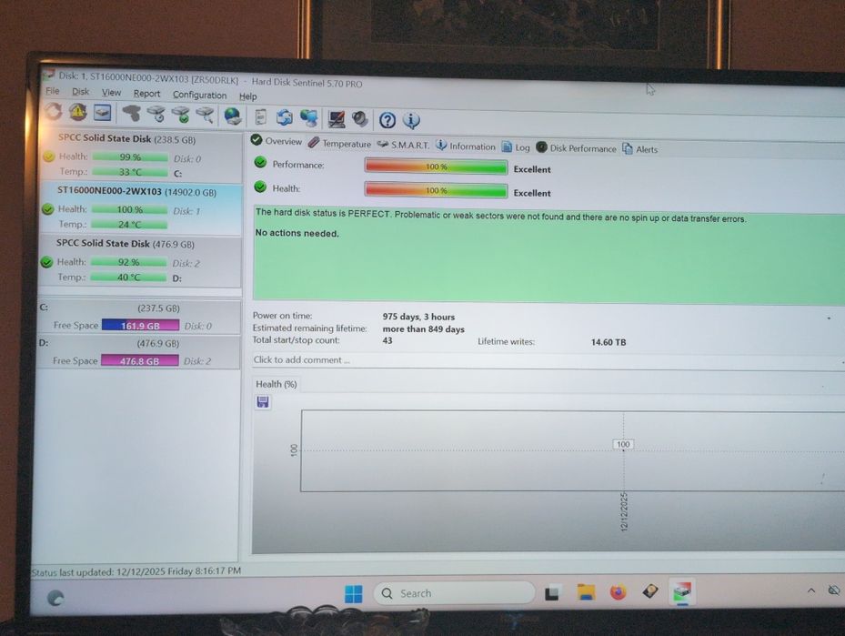 10, 12 ,16, 18 TB HDD SATA & SAS Hard Disk  Drives