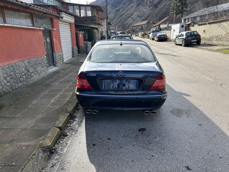 Mercedes-Benz S320 на части с газ
