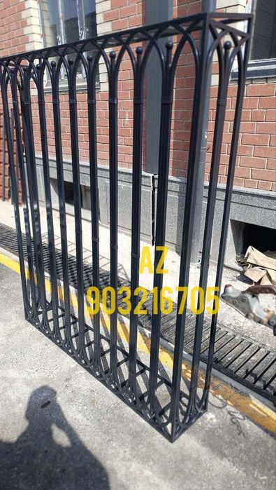 Решётки на окна , Балкон козырек карниз panjara rewotka temir kovka